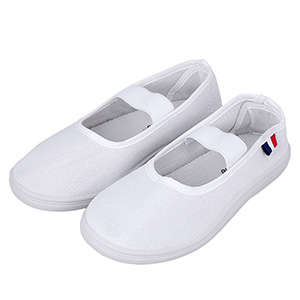 Pantofi de gimnastică albi pentru copii Jarmilky PROMOȚIE la măr. 24 și 25