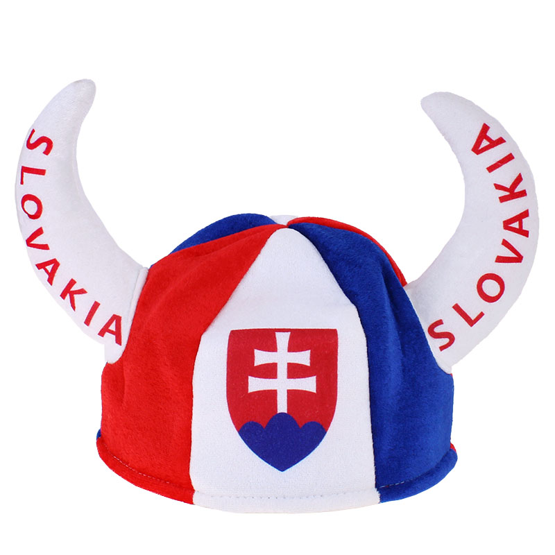Căciulă pentru suporteri Coarne Slovakia
