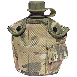 Sticlă de apă militară multicam