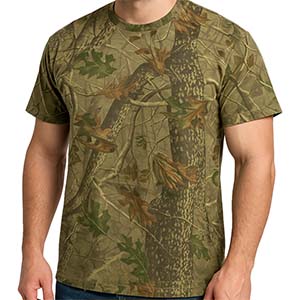 Tricou de camuflaj LOSHAN oak green
