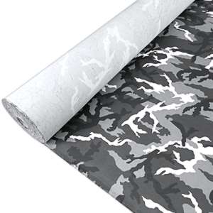 Țesătură camuflaj alb-negru