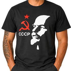Tricou CCCP Lenin negru