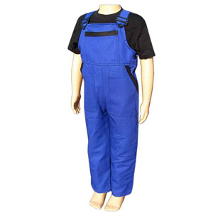 Pantaloni de lucru pentru copii NIKA albastru-negru 146-164