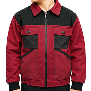 Geacă pentru copii NIKA roșu-negru 110 – 140