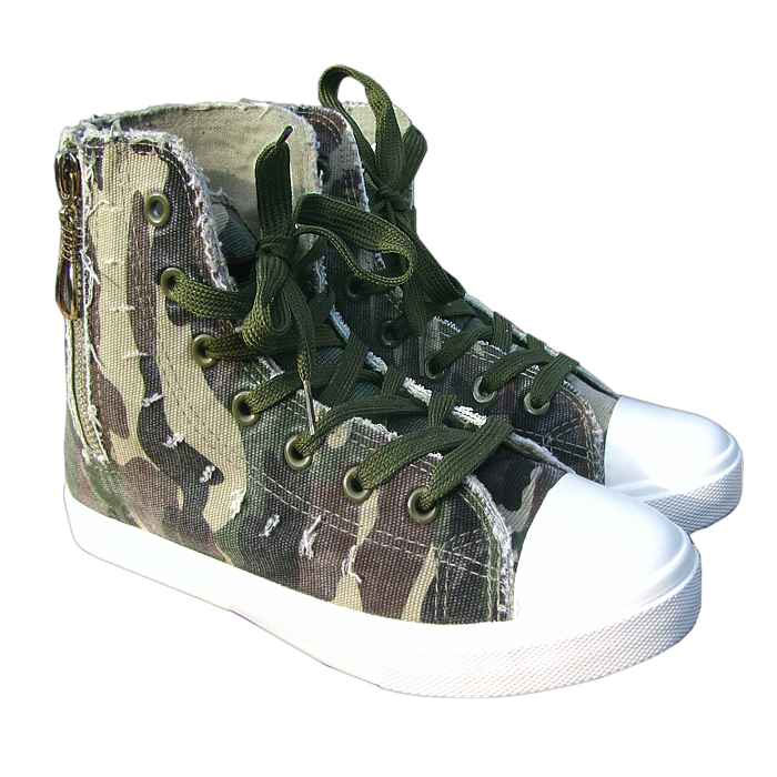  Teniși de camuflaj pentru femei, Gogo woodland 3/4