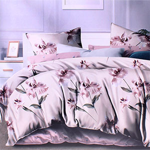 Lenjerie de pat din bumbac 140x200 JM Flori