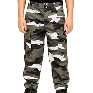 Pantaloni de camuflaj pentru copii BDU metro 
