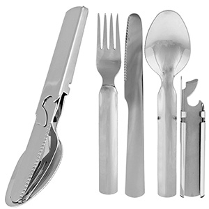Tacâmuri turistice din inox