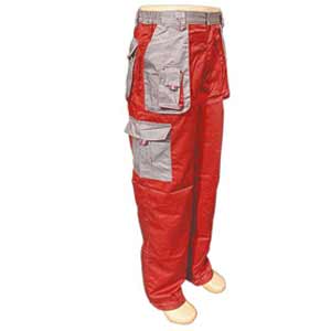 Pantaloni de lucru, Max Evolution, roșii