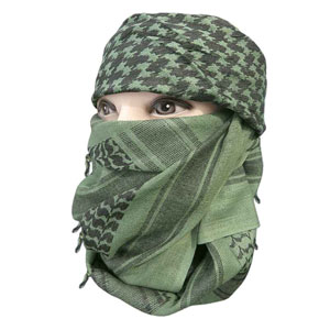 eșarfă Arafatka verde militar