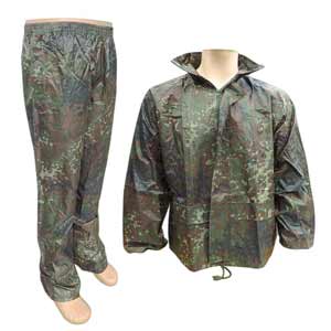 set impermeabil MFH BW camo flecktarn