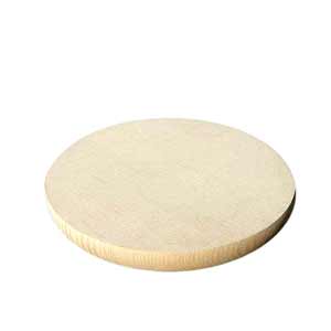 Tocător rotund din lemn, 25 cm