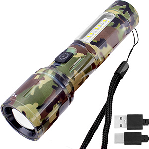 Lanternă de camuflaj xBalog Outdoor, USB