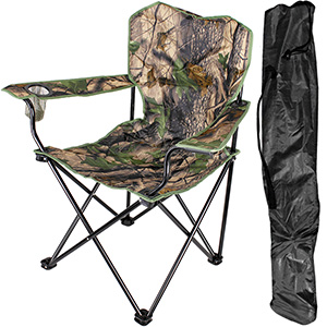 Scaun de pescuit cu cotieră, 3D Realtree
