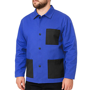 cămașă de lucru clasic albastru
