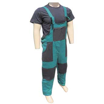 pantaloni de lucru cu bretele NIKA verde