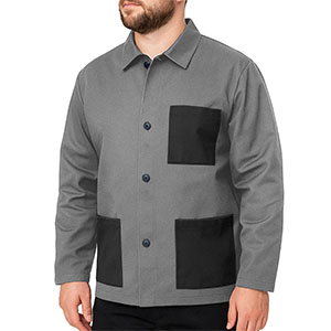 cămașă de lucru clasic gri