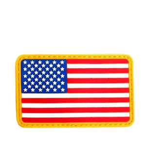 Petice cu velcro, drapel american | emblemă cu arici
