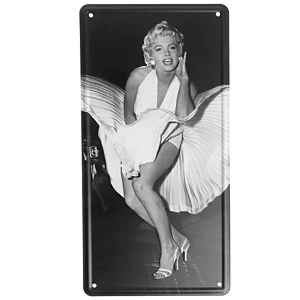 Plăcuță metalică Marylin Monroe