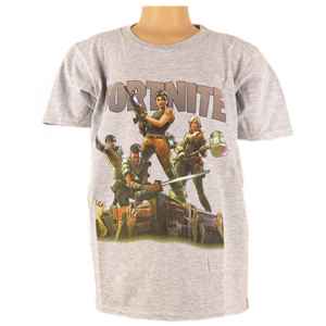 Tricou pentru copii, Fortnite, gri