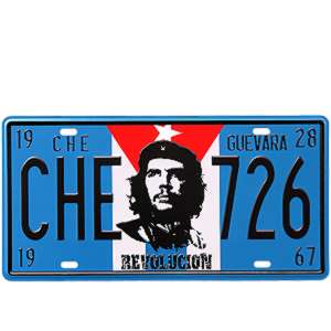 Tablă metalică Che Guevara 30x15cm