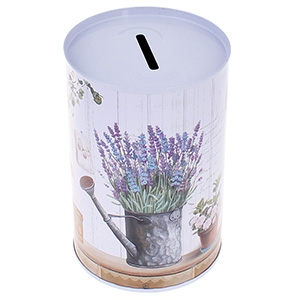 Pușculiță cu model de lavandă