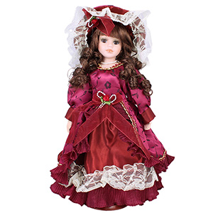 Păpușă din porțelan Elisa 45 cm