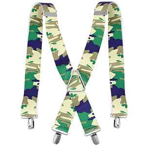 Bretele camuflaj pentru pantaloni
