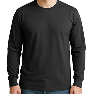 Tricou negru cu mânecă lungă, Gold Champion