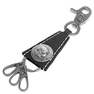 Breloc din piele Harley Davidson Craniu