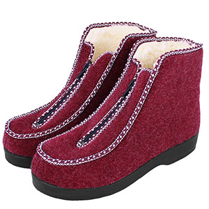 Ghete ortopedice de iarnă pentru damă Tatra, vișinii