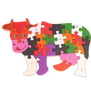 Puzzle din lemn Văcuță