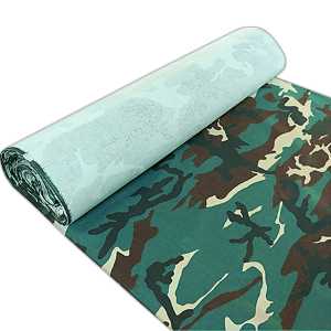 Material textil de camuflaj Green Woodland
