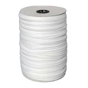 Elastic alb, 10 mm, la metru