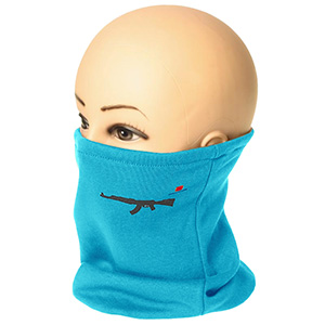 Guler tip tub Kalașnikov, culoare turcoaz