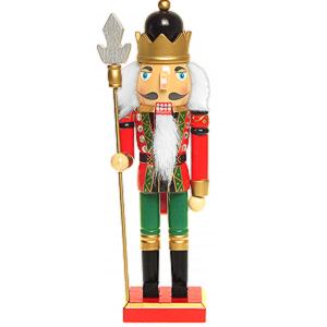 Spărgător de nuci, rege cu halebardă 26 cm