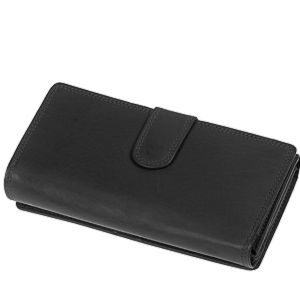  Portofel de piele pentru damă, Negro Loranzo No.432
