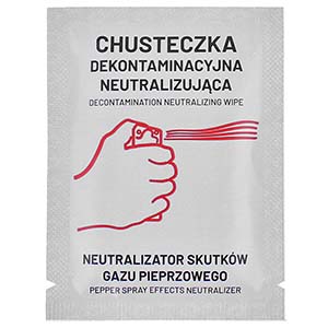 Șervețel neutralizant pentru spray lacrimogen SOS