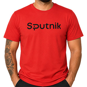 Tricou roșu Sputnik