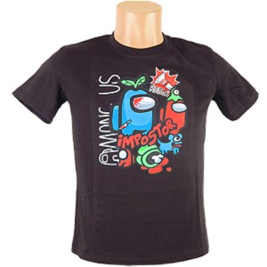 Tricou Among us Impostor negru