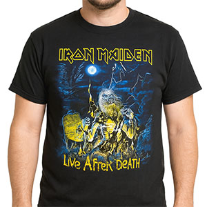 Tricou Iron Maiden Live After Death