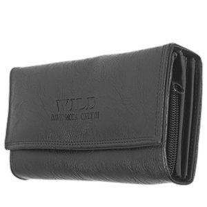 Portofel pentru curier negru Classic No:18