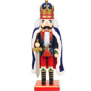 Rege Spărgător de nuci cu sabie, 39cm