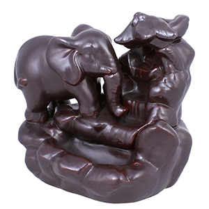 Suport pentru conuri parfumate fum curgător ELEFANT