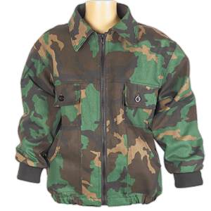 Geacă de camuflaj pentru copii Woodland 110/140