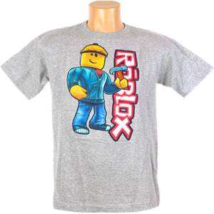Tricou pentru copii Roblox gri
