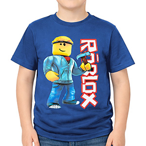Tricou pentru copii Roblox albastru