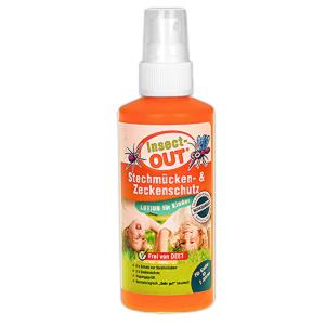 Spray de țânțari și căpușe pentru copii