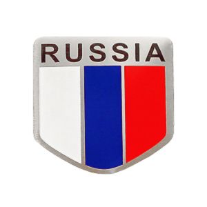 Sticker auto Rusia