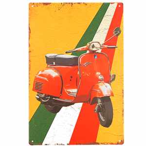 Tablă retro Vespa 20x30cm